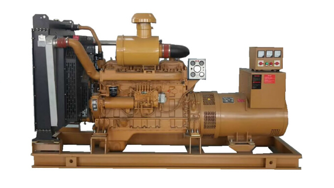 郊区上柴250kw大型柴油二手发电机组